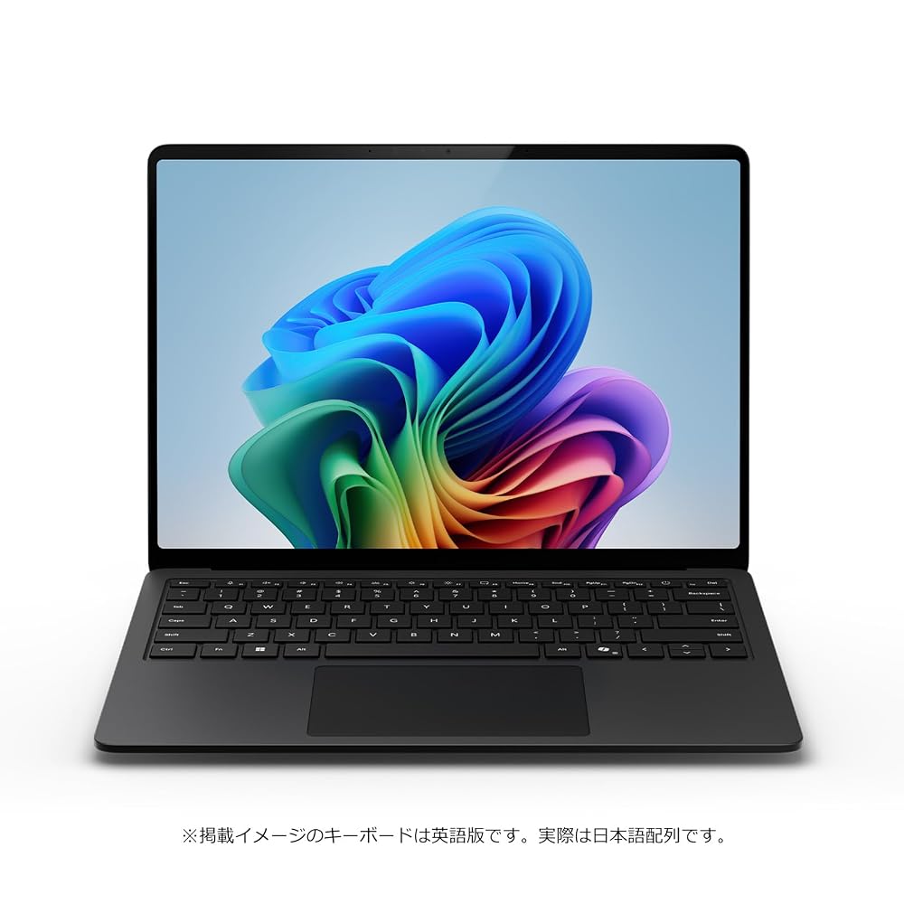 マイクロソフト Surface Laptop（第 7 世代） 15 インチ Snapdragon X Elite 16GB 512GB ブラック ZHH-00045 画像2