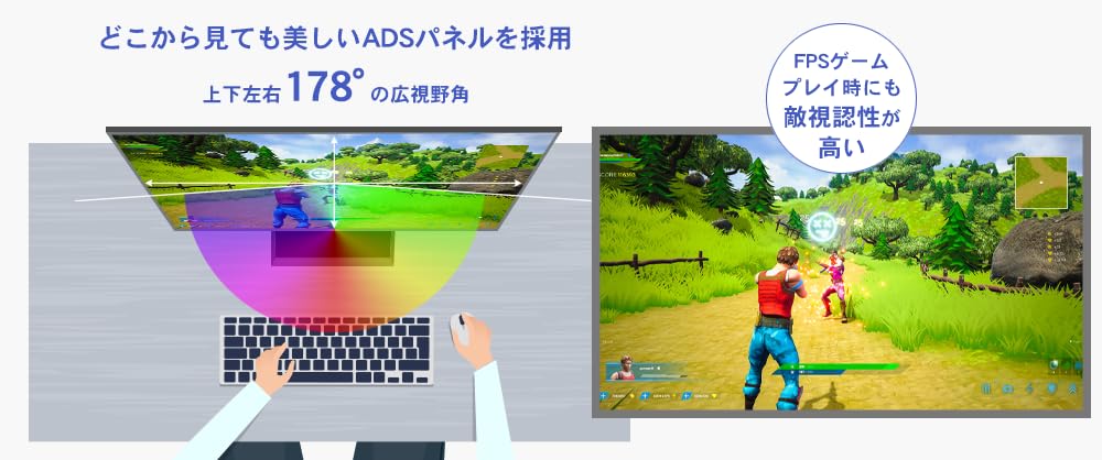 アイ・オー・データ機器 LCD-GD271JD 27型ワイド フルHD LCDモニター GigaCrysta ブラック 画像4