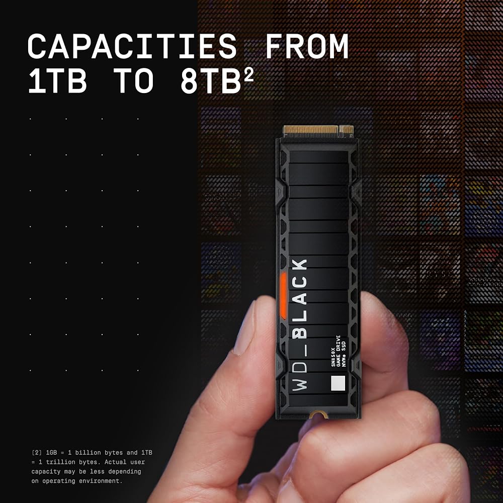 ◆WD_BLACK SN850X SSD M.2 NVM Express 1TB with Heatsink 画像6