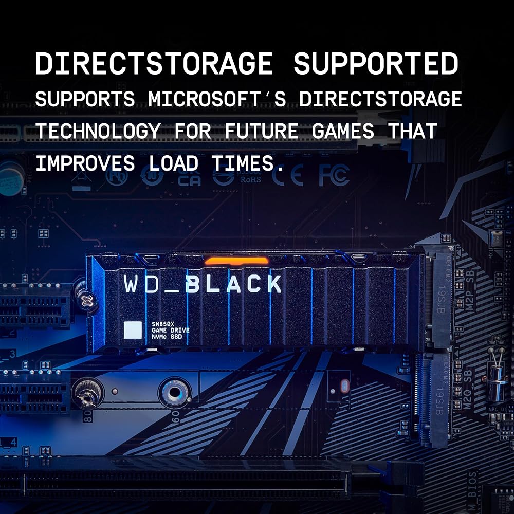 ◆WD_BLACK SN850X SSD M.2 NVM Express 1TB with Heatsink 画像5