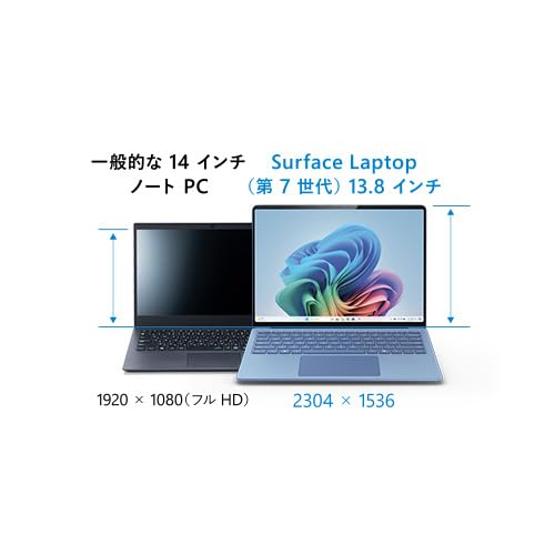 マイクロソフト Surface Laptop（第 7 世代） 13.8インチ Snapdragon X Plus 16GB 512GB サファイア EP2-18285 画像2
