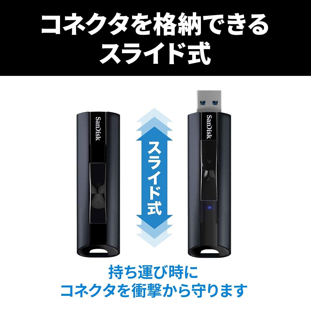 SanDisk 外付け SSD SDSSDE20-512G-GH25 画像3