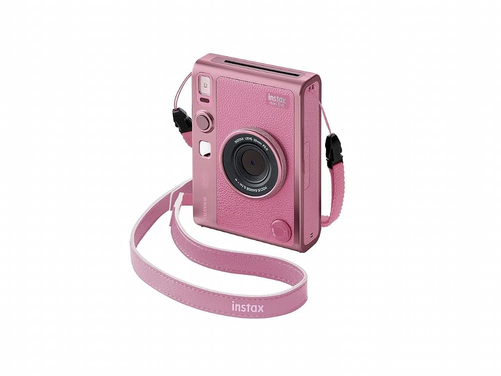 富士フイルム instax mini Evo PINK チェキ ハイブリッドカメラ 画像6