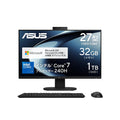【新品】ASUS 一体型デスクトップパソコン V400 AiO 27インチ Core 7 240H メモリ32GB SSD1TB ブラック V470VAK-BPE058WS