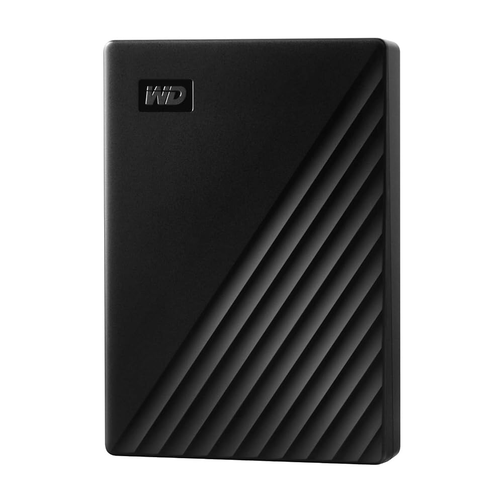 【新品】ウエスタンデジタル WD 外付けハードディスク ポータブルHDD My Passport 5TB USB3.0 ブラック WDBPKJ0050BBK-WESN