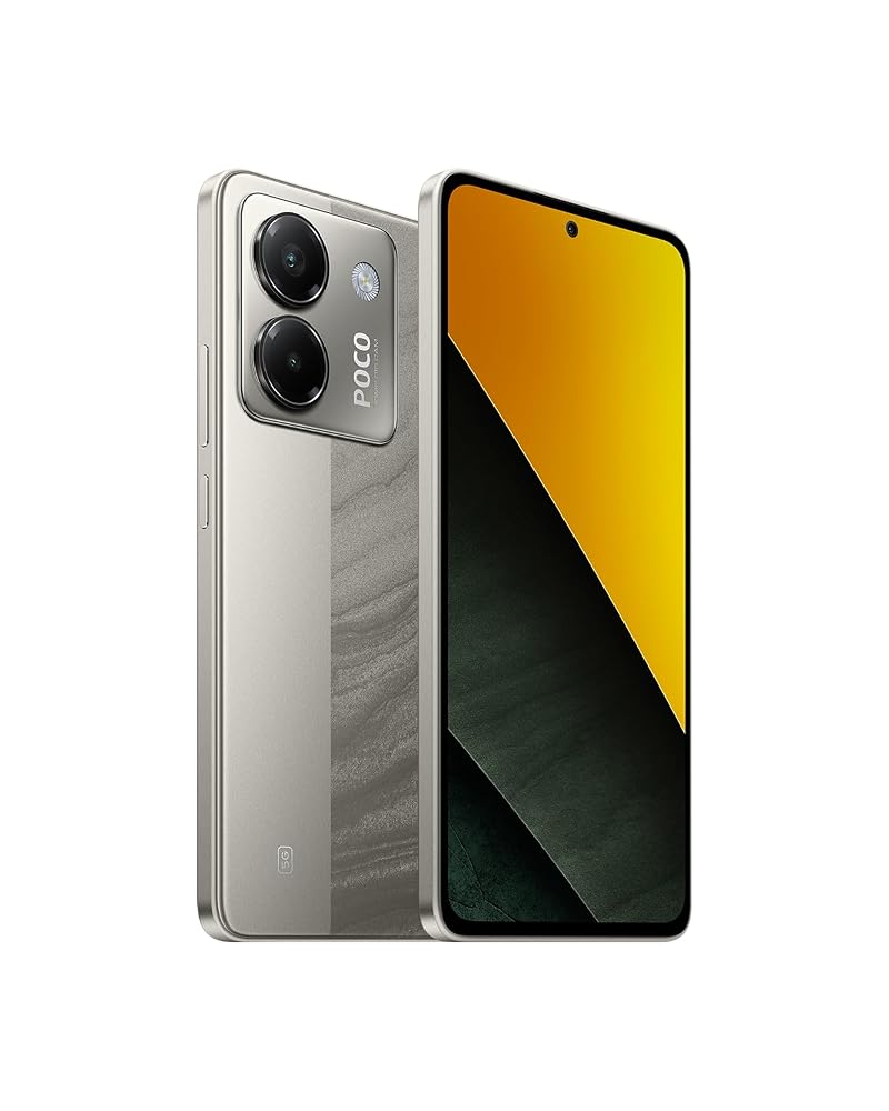 【新品】シャオミ Xiaomi POCO M7 Pro 5G SIMフリー スマートフォン 8GB+256GB 6.67インチ 有機EL 120Hz シルバー MZB0K4FJP