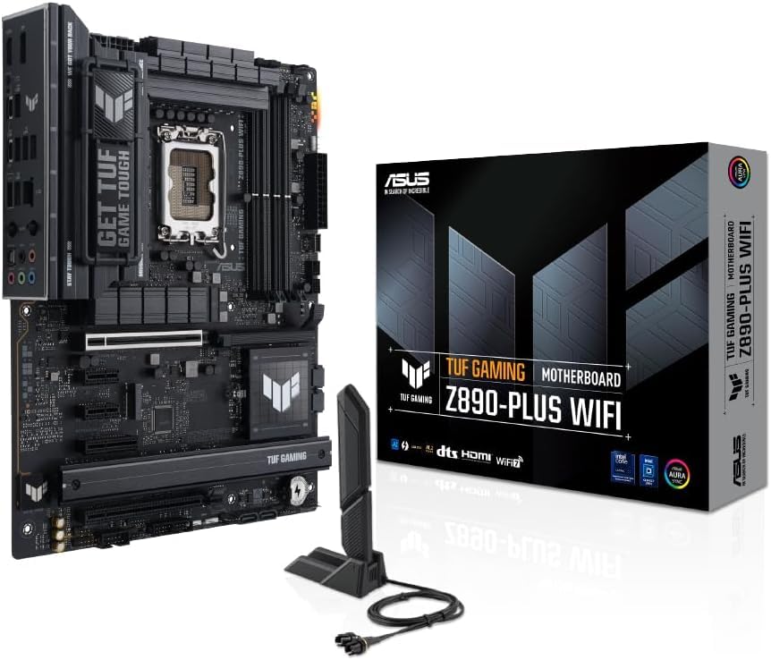 ASUS エイスース マザーボード TUF GAMING Z890-PLUS WIFI LGA1851 Intel Z890 DDR5 ATX