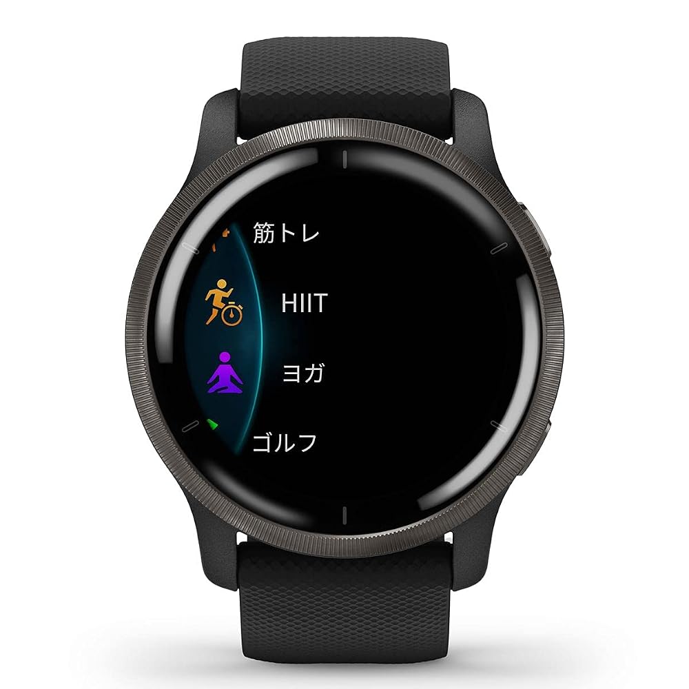 ガーミン GARMIN GPSスマートウォッチ Venu 2 45mm Black/Slate 010-02430-61