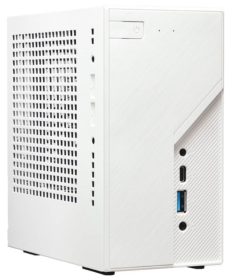 【新品】ASRock 小型ベアボーンPC DeskMini B760 ホワイト LGA1700 第14/13/12世代Core対応 DDR4 DeskMini B760/W/BB/BOX/JP