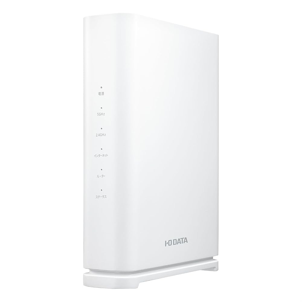 【新品】アイ・オー・データ Wi-Fi 7 無線LANルーター デュアルバンド 2882Mbps 2.5GbE対応 IPv6 ホワイト WN-7D36QR/UE