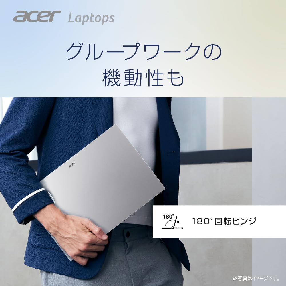 【新品】エイサー Acer ノートパソコン Swift Lite 16 16インチ WUXGA Core Ultra 5 16GB SSD512GB ライトシルバー SFL16-51M-F56Y